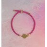 Pulsera Cierre Ajustable con Plaquita de Acero Inoxidable