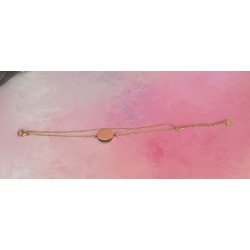 Pulsera de Acero Inoxidable Doble