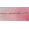 Pulsera con Placa Recta para Niños