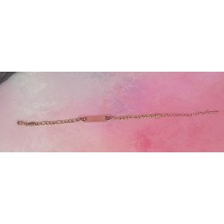 Pulsera con Placa Recta para Niños