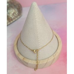 Pulsera con Placa Corazon Bebe