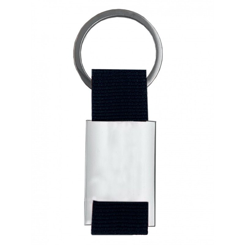 LLAVERO DE ACERO RECTANGULAR