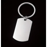LLAVERO DE ACERO INOXIDABLE RECTANGULAR