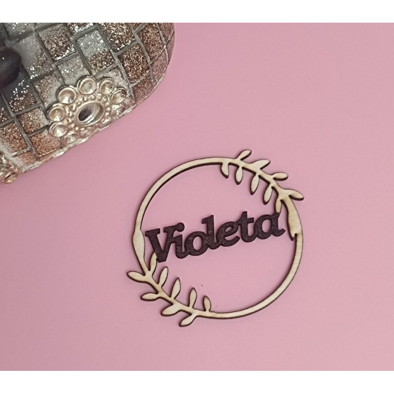 MARCASITIO REDONDO LETRA OSCURA