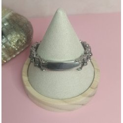 PULSERA DE ACERO CON CADENA DE MOTO