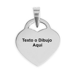 COLGANTE DE PLATA CORAZON