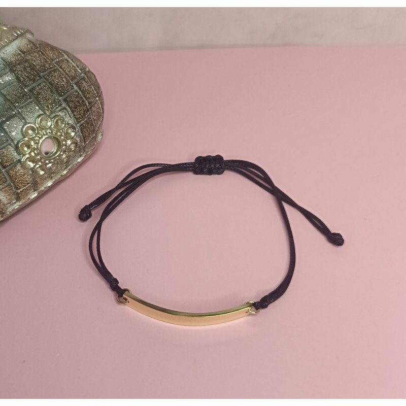 PULSERA ALARGADA OVALADA ROSADA DE 4 CM