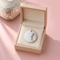 COLGANTE DE PLATA PARA NIÑO