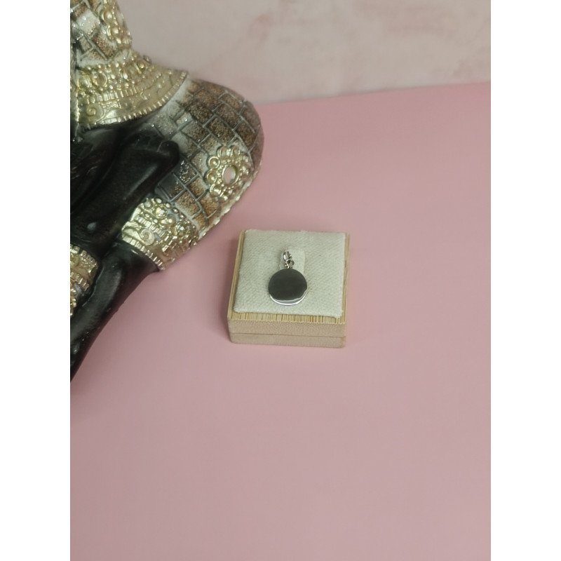 COLGANTE DE PLATA DE  13 MM