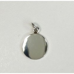 COLGANTE DE PLATA DE  13 MM