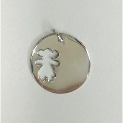COLGANTE DE PLATA PARA NIÑA