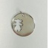 COLGANTE DE PLATA PARA NIÑA