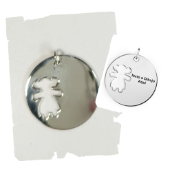 COLGANTE DE PLATA PARA NIÑA