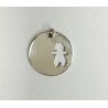 COLGANTE DE PLATA PARA NIÑO