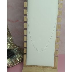 CADENA DE PLATA DE 0.25 X 45 CM