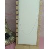 CADENA DE PLATA DE 0.25 X 45 CM