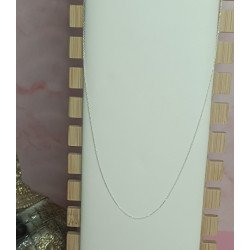 CADENA DE PLATA DE 0.25 X 50 CM