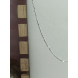 CADENA DE PLATA DE 0.25 X 50 CM