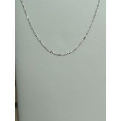 CADENA DE PLATA DE 1.2 MM X 45 CM