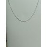 CADENA DE PLATA DE 1.2 MM X 45 CM