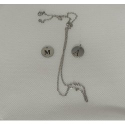 COLGANTE REDONDO CON CADENA INCLUIDA DE 1,5CM DE DIAMETRO