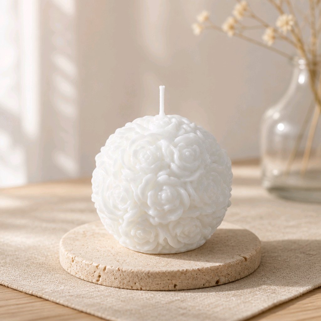 Vela Esfera de Flor - Imagen 6