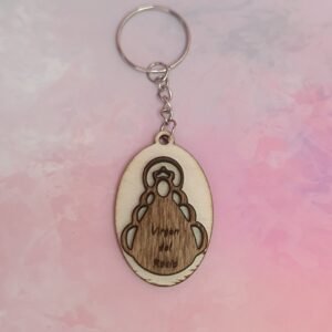 LLAVERO VIRGEN DEL ROCIO SILUETA
