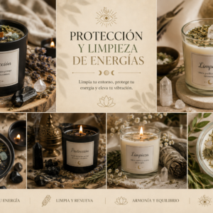 Velas para la Protección y Limpieza de Energías